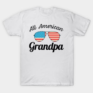 All american grandpa shirt gift T-Shirt